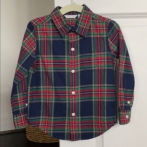 Janie and Jack Plaid Shirt - 2T